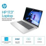 HP 17" HD+ Business Laptop, 16GB RAM 1TB SSD Intel 8-Core i3-N305 (Beat i3-1115G4), Laptop Computer for Students-Home WiFi 6 Bluetooth 5.3 Copilot AI Fast Charging Numeric Keypad Win 11, W/Accessory
