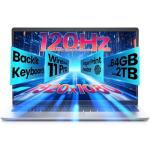 Dell 15.6-Inch Business & Student Laptop | Core i7 1355U | 120 Hz FHD Display | AI Copilot | Fingerprint Reader | Windows 11 Pro | Backlit Keyboard | Privacy Camera(64GB RAM 2TB SSD)