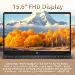 HP 255 G10 Business Laptop 15.6" FHD IPS Display, AMD Ryzen 7 7730U (8-Core), 32GB RAM, 1TB SSD, Windows 11 Pro, Copilot AI, WiFi 6, Bluetooth, Numeric Keyboard, with G255 Pro Accessory Kit Box
