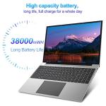 jumper 16 Inch Laptop, 4-Core N95 Processor, Up to 3.4Ghz, 16GB RAM, 640GB Storage,1200p FHD IPS Display, Windows 11 Computer, Office 365 1-Year Subscription, WiFi-6, 38Wh Battery.