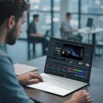 HP 17 Inch Laptop Computer, 17.3" FHD IPS Business Laptop PC, Intel Core 7 (10-Cores, Beats i7-1355U), Windows 11 Pro 64GB RAM 2TB SSD, 10-Key Number Pad, for Business & Home