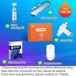 HP 17 Inch Laptop 2025, 17.3" FHD IPS Display, 64 GB RAM, 2 TB SSD, AMD Ryzen 5 7430U, AMD Radeon Graphics, Copilot-AI, Wi-Fi 6, Long Battery Life, Anti-Glare, Windows 11 Pro, w/Accessories