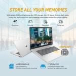 HP 2025 17 Inch Laptop Touchscreen, 17.3 Touchscreen Laptop, AMD Ryzen 5(6-Cores), 64GB RAM 1TB SSD, Windows 11 Pro, 10-Key Number Pad, Copilot Key