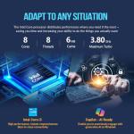 HP Laptops 17 Inch, 17.3" Laptop Computer, HD+ Large Screen, Intel Core i3 (8-Cores), 32GB RAM 1TB SSD, Windows 11 Pro, Number Pad, Wi-Fi 6, USB-C