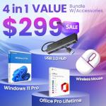 Dell Inspiron 15 Touchscreen Laptop - 15.6" Anti Glare FHD Display - 13th Gen Intel Core i7-1355U - 32 GB RAM - 1 TB SSD - Windows 11 Pro - Office Pro Lifetime - w/Hoouwrd Accessories