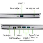 acer Aspire Premium Laptop | AMD Ryzen 7 5700U (Beats i7-1250U) CPU | 64GB RAM | 1TB SSD | 15.6" FHD Display | Fast Wi-Fi 6 | Sleek Design | Ethernet Port | AI Noise Removal | Windows 11 | WOWPC