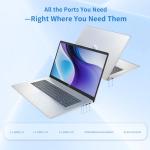 HP Flagship 17 Laptop Computer - AMD Ryzen 5, AMD Radeon Graphics, 17.3 FHD IPS Anti-Glare, Wi-Fi6 & BT 5.4, Fast Charge, Win 11 Pro Laptop for Business & Student, w/Redragon Kit, 16GB RAM, 1TB SSD