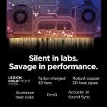 Lenovo Legion 7i Gaming Laptop, 16" 2.5K 165Hz OLED 1ms Display, NVIDIA RTX 5060, Intel Core Ultra 7 255HX, 32 GB DDR5 5600MT/s, 2 TB SSD, Wi-Fi 7, Backlit Keyboard, Windows 11 Pro, Glacier White