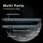 HP 15.6 Inch Laptop for Business and Student | Intel Quad-Core Processor | 16GB RAM, 512GB SSD | Lifetime Office 365 for The Web| Spruce Blue | Windows 11 Pro