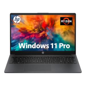 HP Business and Study Laptop 2025 Updated, 15.6" FHD, AMD Ryzen 7 7730U (32GB RAM | 2TB SSD), Numeric Keypad, Webcam, Windows 11 Pro+ Copilot AI, WiFi 6& Bluetooth with 5-in-1 Accessory Kit Box