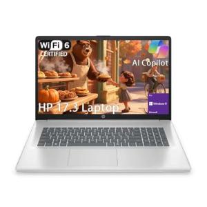 HP 17.3" Laptop with Powerful Performance and Wi-Fi 6