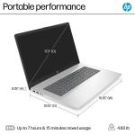 HP 17.3" Laptop with Powerful Performance and Wi-Fi 6