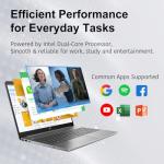 HP 15.6" FHD Laptop with High-Performance Intel CPU