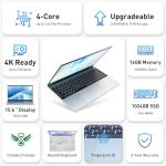 Auusda 15.6" Business Laptop for Students