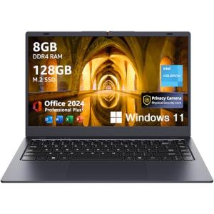Coolby 14.1" Windows 11 Laptop, 8GB RAM