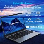 Auusda 14.1" FHD Lightweight Laptop with 8GB RAM