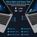 Auusda 14.1" FHD Lightweight Laptop with 8GB RAM