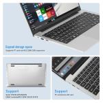 Auusda 14.1" FHD Lightweight Laptop with 8GB RAM