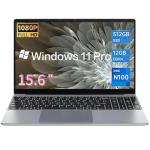 Gezoon 15.6" Ultra-Thin 2K FHD Laptop