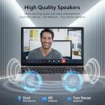 Gezoon 15.6" Ultra-Thin 2K FHD Laptop