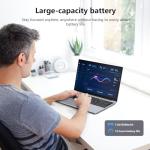 Gezoon 15.6" Ultra-Thin 2K FHD Laptop