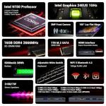 FIREBAT 15.6" Laptop with Intel 13th Gen