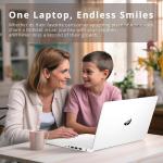 HP 14" Lightweight Laptop for Students and Work