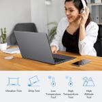 UOWAMOU 15.6-inch Lightweight Laptop with Fingerprint Security