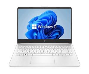 HP 14" HD Laptop with Intel Celeron and Windows 11
