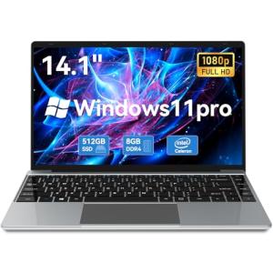Gezoon 14" Laptop, Intel Celeron, 8GB RAM