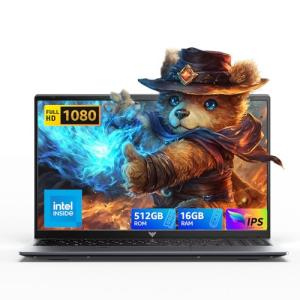 MALLRACE 15.6" Laptop with Quad Core Performance