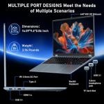 NAIKLULU 16" Gaming Laptop with MX350 Graphics