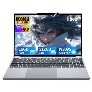 15.6" Gaming Laptop with 16GB RAM and SSD
