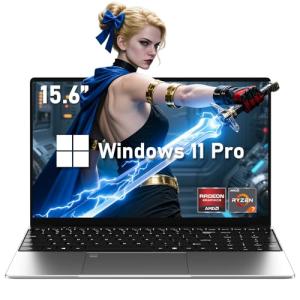 2025 15.6" Gaming Laptop with Ryzen 7 and 32GB RAM
