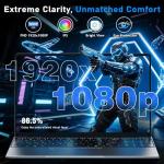 2025 15.6" Gaming Laptop with Ryzen 7 and 32GB RAM
