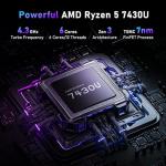 NAIKLULU 15.6" Gaming Laptop with 32GB RAM