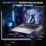 NAIKLULU 15.6" Gaming Laptop with 32GB RAM