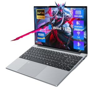 15.6" Gaming Laptop with 16GB RAM and SSD