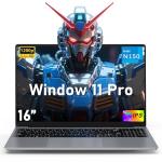 NIAKUN 16" Gaming Laptop with 16GB RAM