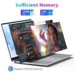 NIAKUN 16" Gaming Laptop with 16GB RAM