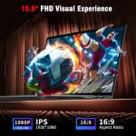 15.6" Gaming Laptop with Core Processor and 16GB RAM
