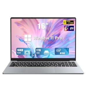 CHIFUYOU 16" Gaming Laptop with Backlit Keyboard