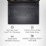 Dell G16 7630 Gaming Laptop - 16" QHD+ Display