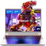 KBJPADS 16-inch Gaming Laptop with Backlit Keyboard
