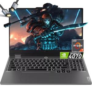 Lenovo LOQ 15 Gaming Laptop with RTX 4070