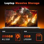 15.6" Gaming Laptop with 8GB RAM & 256GB SSD