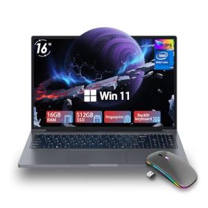 Z ZOLWAYTAC 16" Gaming Laptop with 16GB RAM