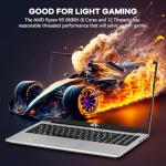 NIMO 15.6" FHD Gaming Laptop with Ryzen 5