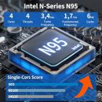 NEOBIHIER 15.6" FHD Gaming Laptop with Intel N95
