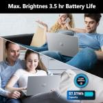 NIAKUN 15.6" Gaming Laptop with 16GB RAM